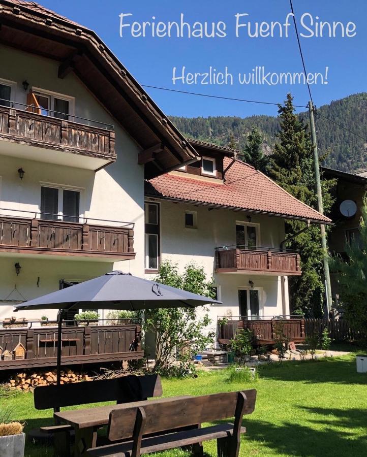 Appartement Felsblick Ferienhaus Fuenf Sinne Döbriach Esterno foto